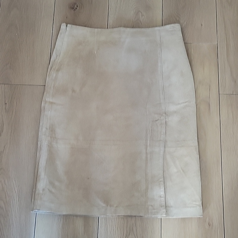 ZERO Genuine Leather Midi Skirt US 8 EU 40